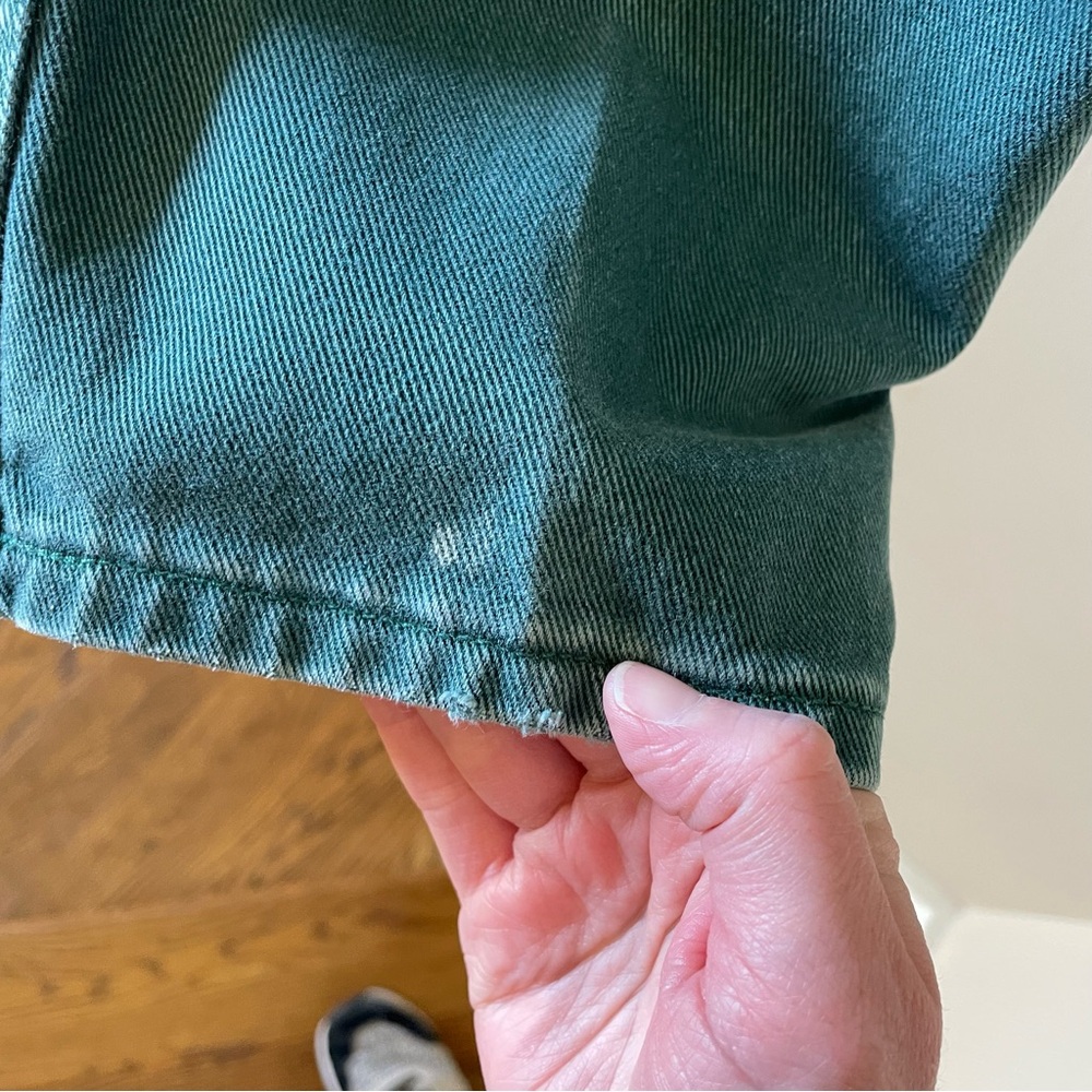 Men’s Green Relaxed Fit Levis 550 Jeans Size 30x34 - Picture 5 of 10